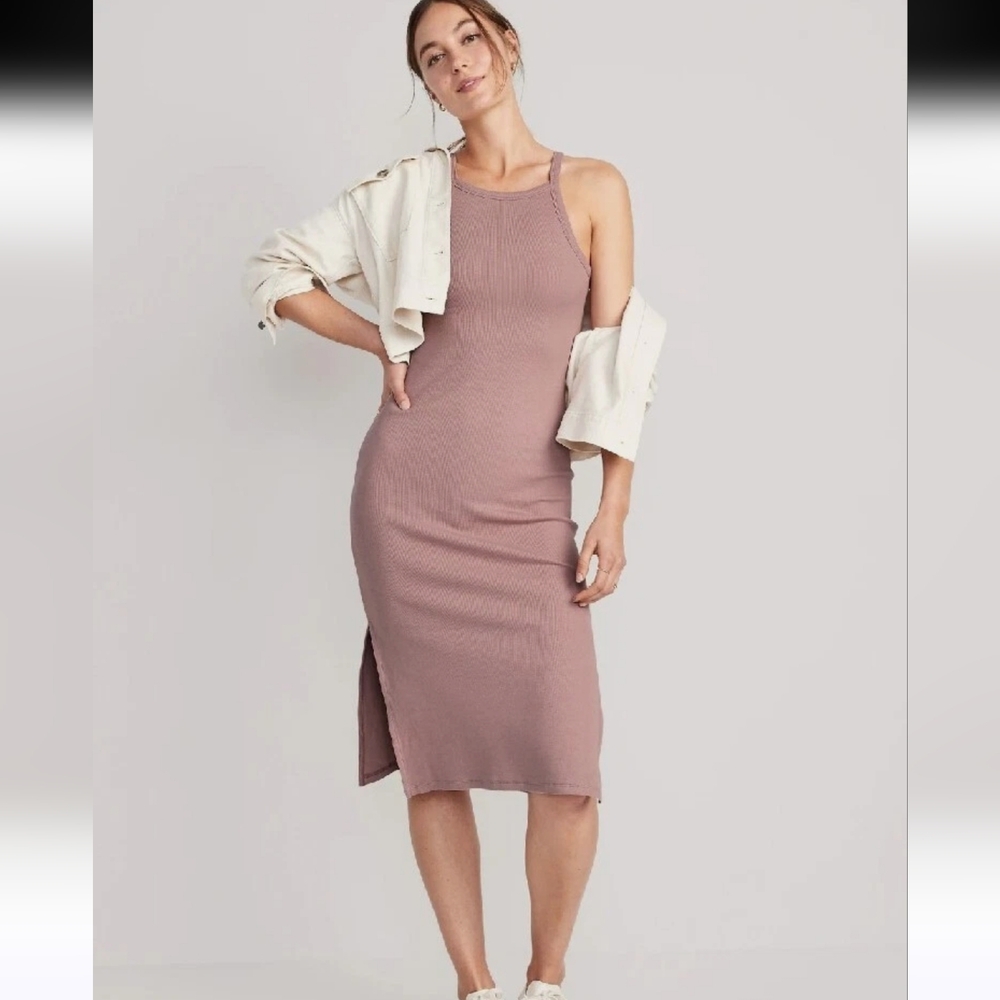Old Navy Ribbed Midi Dress 3X